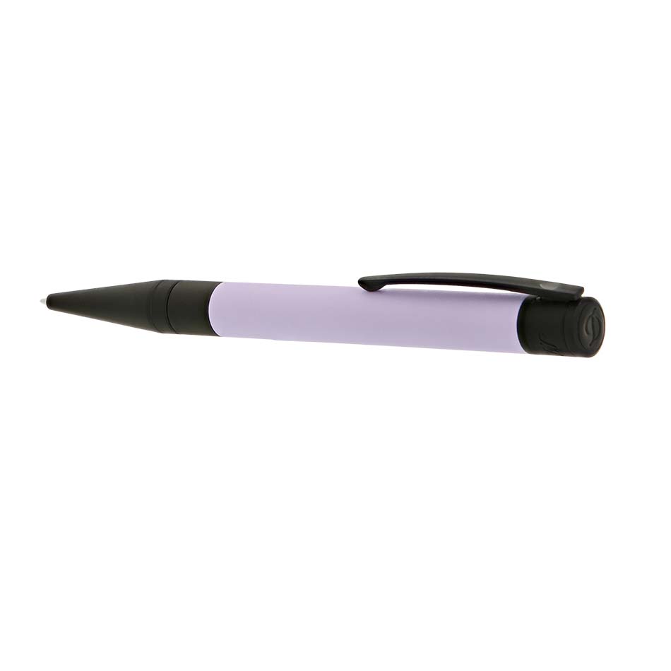 S.T. Dupont D-Initial Velvet Lilac & Black Ballpoint 265001